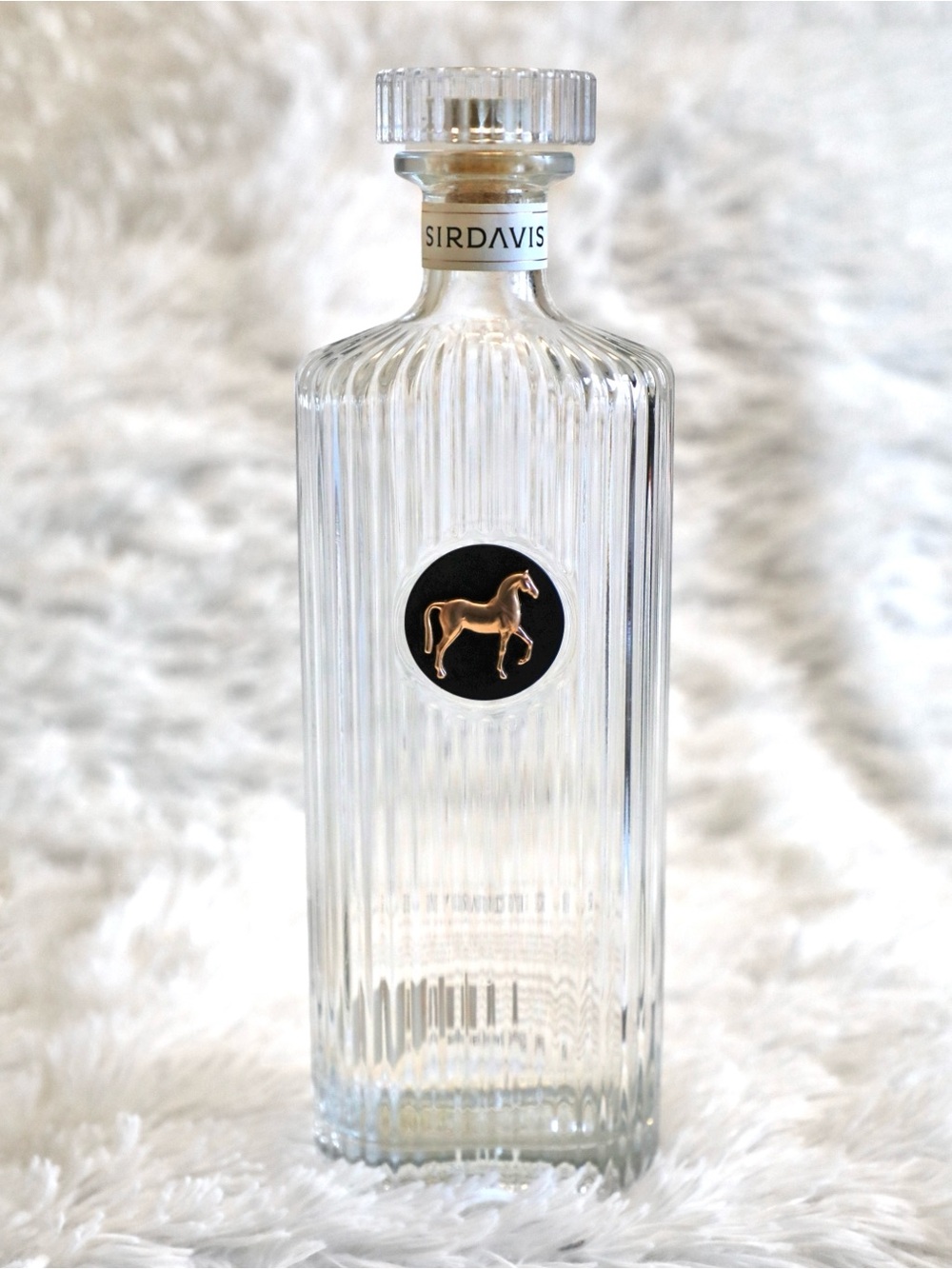 Empty Sir Davis Glass Bottle Beyonce
